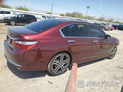 Trzecie zdjęcie samochodu z tyłu: 2017 HONDA ACCORD SPORT VIN:1HGCR2F50HA015428 - miniatura