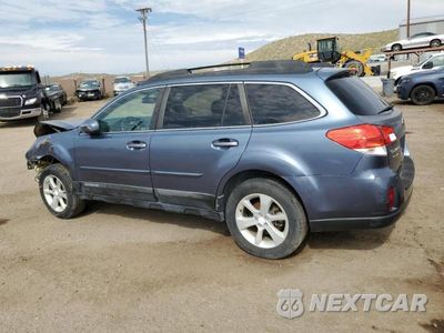 Drugie zdjęcie samochodu z przodu: 2013 SUBARU OUTBACK 2.5I PREMIUM VIN:4S4BRCCC9D3284850 - miniatura