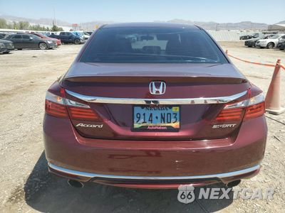 Zdjęcie 6 z 12 samochodu: 2017 HONDA ACCORD SPORT VIN:1HGCR2F50HA015428 - miniatura