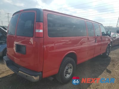 Trzecie zdjęcie samochodu z tyłu: 2018 CHEVROLET EXPRESS G3500 LT VIN:1GAZGPFG8J1336841 - miniatura
