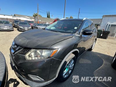 Drugie zdjęcie samochodu z przodu: 2014 NISSAN ROGUE S VIN:5N1AT2MT3EC872167 - miniatura