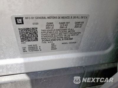 Zdjęcie 13 z 16 samochodu: 2020 CHEVROLET EQUINOX PREMIER VIN:3GNAXNEV5LS708380 - miniatura