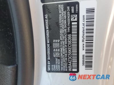 Zdjęcie 13 z 13 samochodu: 2019 BMW 430XI VIN:WBA4Z3C56KEC58366 - miniatura