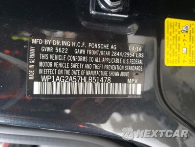 Zdjęcie 13 z 14 samochodu: 2017 PORSCHE MACAN GTS VIN:WP1AG2A57HLB51478 - miniatura