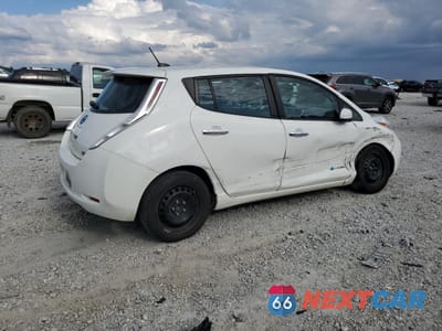 Trzecie zdjęcie samochodu z tyłu: 2015 NISSAN LEAF S VIN:1N4AZ0CP1FC314126 - miniatura