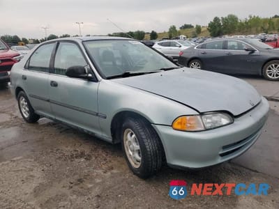 Czwarte zdjęcie samochodu z boku: 1992 HONDA CIVIC DX VIN:1HGEG8546NL071111 - miniatura