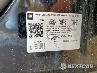 Zdjęcie 13 z 15 samochodu: 2018 GMC SIERRA C1500 SLT VIN:3GTP1NEC7JG541863 - miniatura
