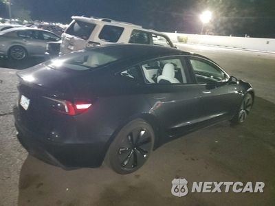 Trzecie zdjęcie samochodu z tyłu: 2025 TESLA MODEL 3 VIN:5YJ3E1EA1SF998850 - miniatura