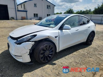 2022 TESLA MODEL Y 7SAYGDEF6NF455787 - główne zdjęcie licytacji z USA - miniatura