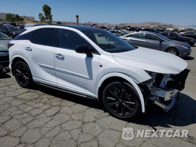 Czwarte zdjęcie samochodu z boku: 2024 LEXUS RX 500H F SPORT VIN:2T2BCMEA2RC018426 - miniatura