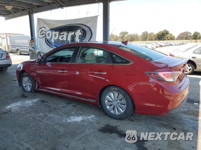 Drugie zdjęcie samochodu z przodu: 2016 HYUNDAI SONATA HYBRID VIN:KMHE24L19GA012062 - miniatura