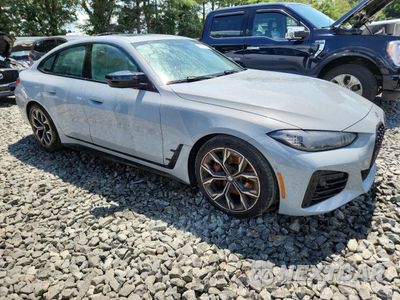 Czwarte zdjęcie samochodu z boku: 2024 BMW M440XI GRAN COUPE VIN:WBA13AW03RFS04128 - miniatura
