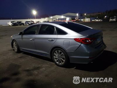 Drugie zdjęcie samochodu z przodu: 2017 HYUNDAI SONATA SPORT VIN:5NPE34AF7HH513395 - miniatura