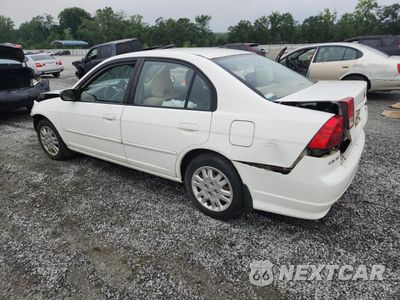 Drugie zdjęcie samochodu z przodu: 2004 HONDA CIVIC LX VIN:2HGES16554H500117 - miniatura