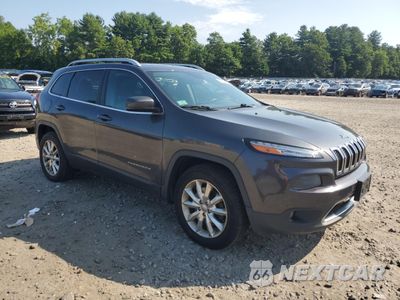 Czwarte zdjęcie samochodu z boku: 2017 JEEP CHEROKEE LIMITED VIN:1C4PJMDS8HW568925 - miniatura