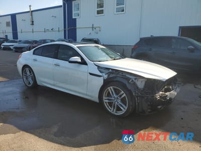 Czwarte zdjęcie samochodu z boku: 2016 BMW 650 XI GRAN COUPE VIN:WBA6D6C51GG387634 - miniatura