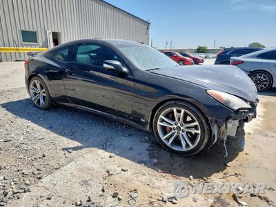 Czwarte zdjęcie samochodu z boku: 2012 HYUNDAI GENESIS COUPE 3.8L VIN:KMHHU6KH2CU076759 - miniatura