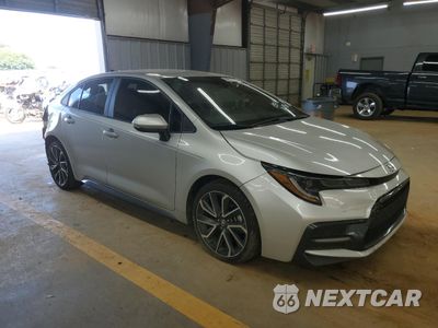 Czwarte zdjęcie samochodu z boku: 2020 TOYOTA COROLLA SE VIN:5YFS4RCE8LP050776 - miniatura