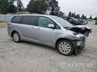 Czwarte zdjęcie samochodu z boku: 2012 TOYOTA SIENNA XLE VIN:5TDDK3DC1CS045645 - miniatura