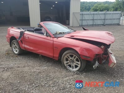 Czwarte zdjęcie samochodu z boku: 1998 FORD MUSTANG GT VIN:1FAFP45X1WF216647 - miniatura