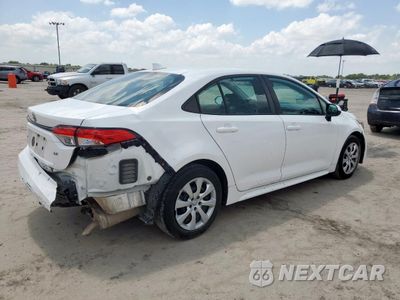 Trzecie zdjęcie samochodu z tyłu: 2021 TOYOTA COROLLA LE VIN:5YFEPMAE5MP180008 - miniatura