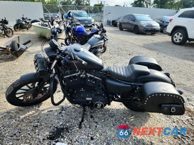 Trzecie zdjęcie samochodu z tyłu: 2013 HARLEY-DAVIDSON XL883 IRON 883 VIN:1HD4LE21XDC400971 - miniatura