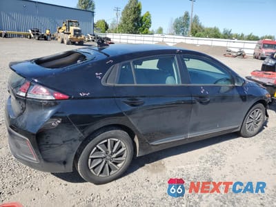 Trzecie zdjęcie samochodu z tyłu: 2021 HYUNDAI IONIQ SE VIN:KMHC75LJ6MU079792 - miniatura