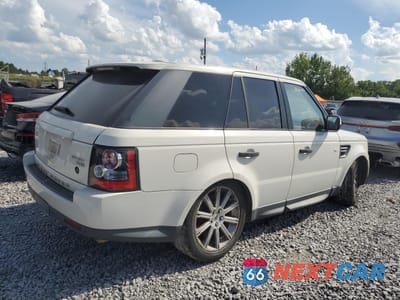 Trzecie zdjęcie samochodu z tyłu: 2010 LAND ROVER RANGE ROVER SPORT LUX VIN:SALSK2D43AA233001 - miniatura