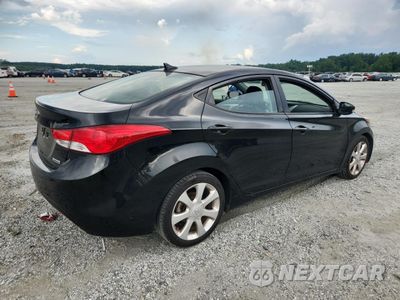 Trzecie zdjęcie samochodu z tyłu: 2013 HYUNDAI ELANTRA GLS VIN:5NPDH4AE4DH299108 - miniatura