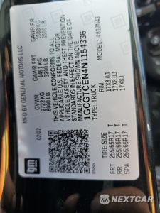 Zdjęcie 12 z 13 samochodu: 2022 CHEVROLET COLORADO LT VIN:1GCGTCEN4N1154336 - miniatura