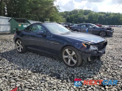 Czwarte zdjęcie samochodu z boku: 2014 MERCEDES-BENZ SLK 350 VIN:WDDPK5HA4EF080464 - miniatura