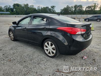 Drugie zdjęcie samochodu z przodu: 2013 HYUNDAI ELANTRA GLS VIN:5NPDH4AE4DH299108 - miniatura