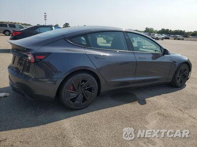 Trzecie zdjęcie samochodu z tyłu: 2025 TESLA MODEL 3 VIN:5YJ3E1ET0SF006246 - miniatura