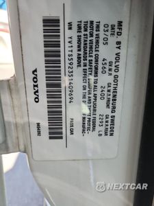Zdjęcie 12 z 14 samochodu: 2005 VOLVO S80 2.5T VIN:YV1TS592351409694 - miniatura