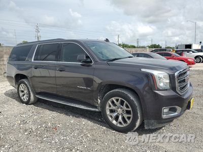 Czwarte zdjęcie samochodu z boku: 2018 GMC YUKON XL K1500 SLT VIN:1GKS2GKC7JR301479 - miniatura