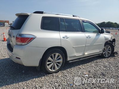 Trzecie zdjęcie samochodu z tyłu: 2011 TOYOTA HIGHLANDER HYBRID LIMITED VIN:JTEDC3EH5B2001222 - miniatura