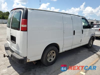 Trzecie zdjęcie samochodu z tyłu: 2008 CHEVROLET EXPRESS G1500 VIN:1GCFG15X781191312 - miniatura