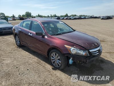 Czwarte zdjęcie samochodu z boku: 2011 HONDA ACCORD EX VIN:1HGCP3F78BA002351 - miniatura