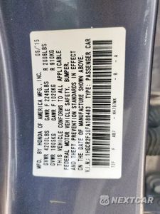Zdjęcie 12 z 12 samochodu: 2015 HONDA ACCORD LX VIN:1HGCR2F36FA189483 - miniatura