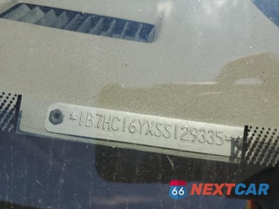 Zdjęcie 12 z 13 samochodu: 1995 DODGE RAM 1500 VIN:1B7HC16YXSS129335 - miniatura