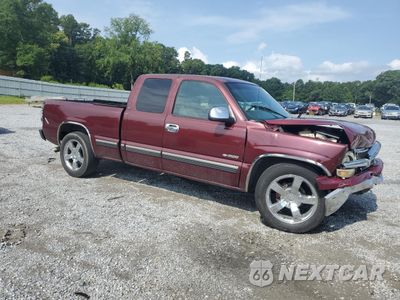 Czwarte zdjęcie samochodu z boku: 2002 CHEVROLET SILVERADO C1500 VIN:2GCEC19T521349064 - miniatura