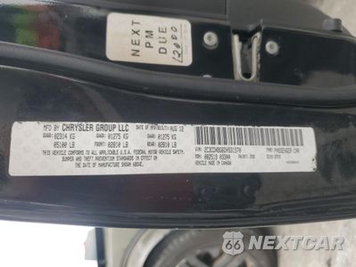 Zdjęcie 12 z 12 samochodu: 2013 DODGE CHARGER SE VIN:2C3CDXBG6DH531570 - miniatura
