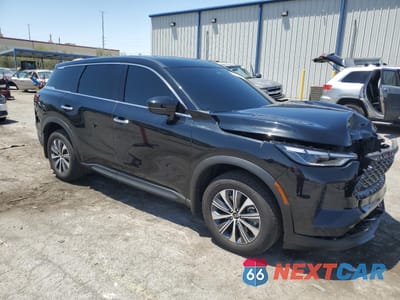 Czwarte zdjęcie samochodu z boku: 2025 INFINITI QX60 PURE VIN:5N1AL1ES4SC332953 - miniatura