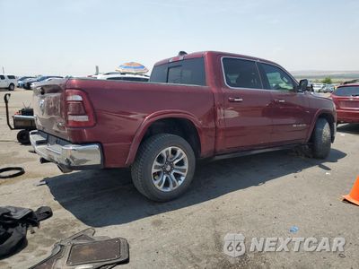 Trzecie zdjęcie samochodu z tyłu: 2019 RAM 1500 LONGHORN VIN:1C6SRFKT2KN911503 - miniatura