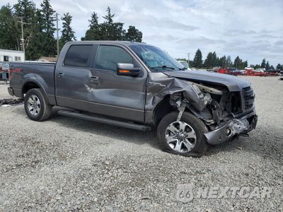 Czwarte zdjęcie samochodu z boku: 2013 FORD F150 SUPERCREW VIN:1FTFW1EF2DFC43372 - miniatura