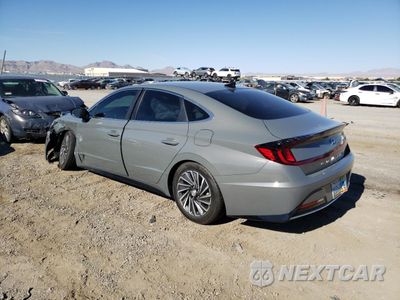 Drugie zdjęcie samochodu z przodu: 2022 HYUNDAI SONATA HYBRID VIN:KMHL34JJ7NA048059 - miniatura