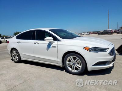 Czwarte zdjęcie samochodu z boku: 2018 FORD FUSION SE HYBRID VIN:3FA6P0LU8JR171672 - miniatura