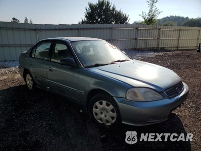 Czwarte zdjęcie samochodu z boku: 2000 HONDA CIVIC BASE VIN:2HGEJ6614YH579363 - miniatura