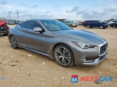 Czwarte zdjęcie samochodu z boku: 2021 INFINITI Q60 LUXE VIN:JN1EV7KK2MM410377 - miniatura