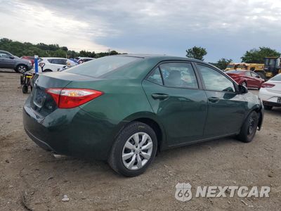Trzecie zdjęcie samochodu z tyłu: 2015 TOYOTA COROLLA L VIN:2T1BURHE5FC458245 - miniatura